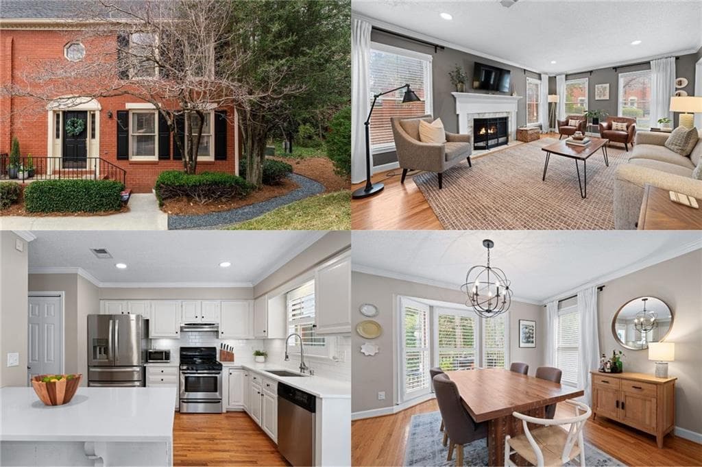 2 bedroom, 3 bathroom townhouse sold at 202 Defoors Mill Drive, Atlanta, GA 30318