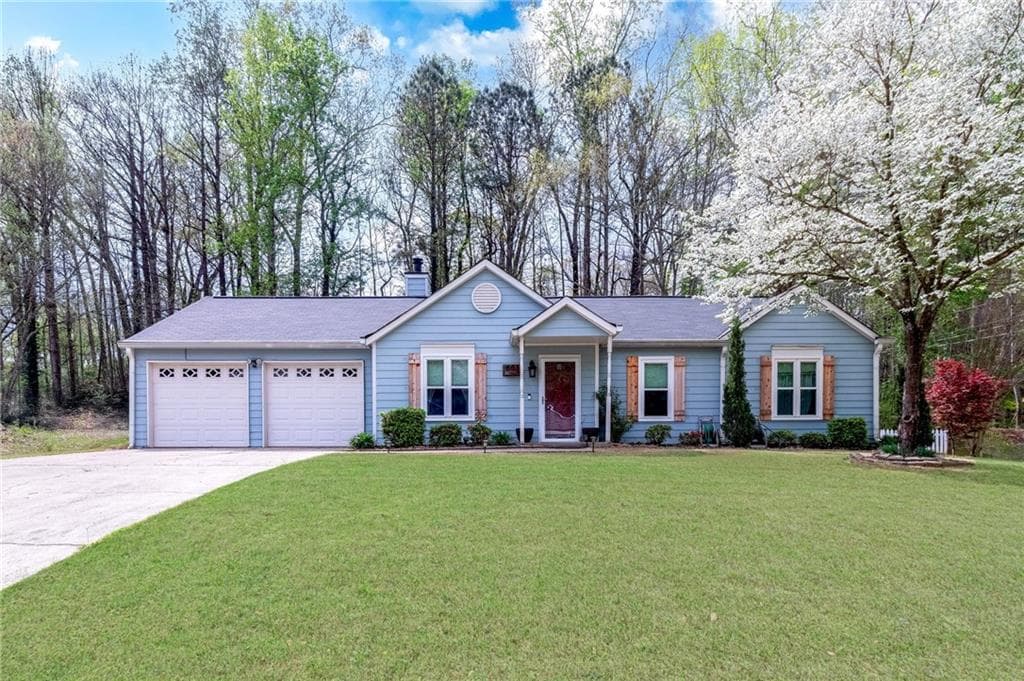 3 bedroom, 2 bathroom single family residence sold at 603 Bluff Drive, Woodstock, GA 30188