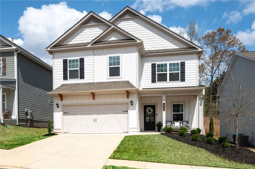 4 bedroom, 3 bathroom single family residence sold at 113 Lynwood Lane, Ball Ground, GA 30107