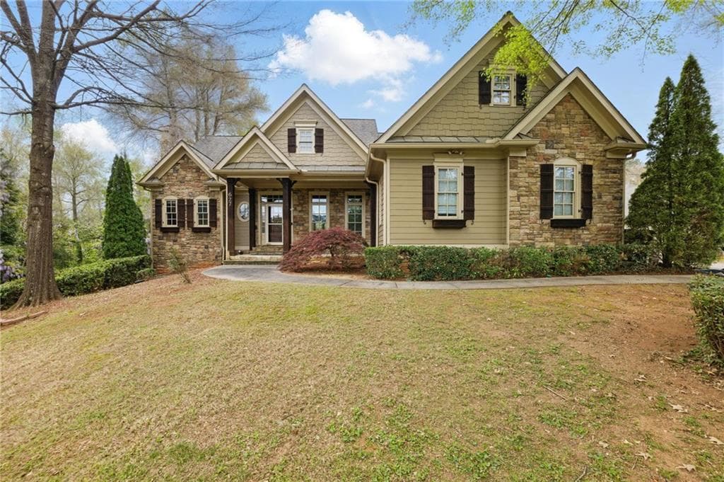 5 bedroom, 5 bathroom, 5,108 sq ft single family residence sold at 627 Warsaw Road, Roswell, GA 30075