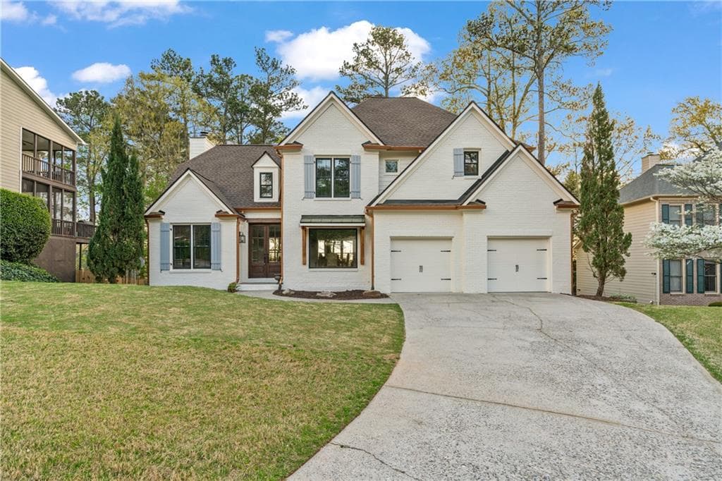 4 bedroom, 3 bathroom single family residence sold at 5485 Woodrun Lane, Johns Creek, GA 30005