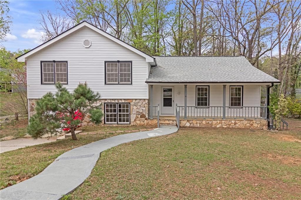 4 bedroom, 3 bathroom single family residence sold at 1143 CEDAR LOG, Austell, GA 30168