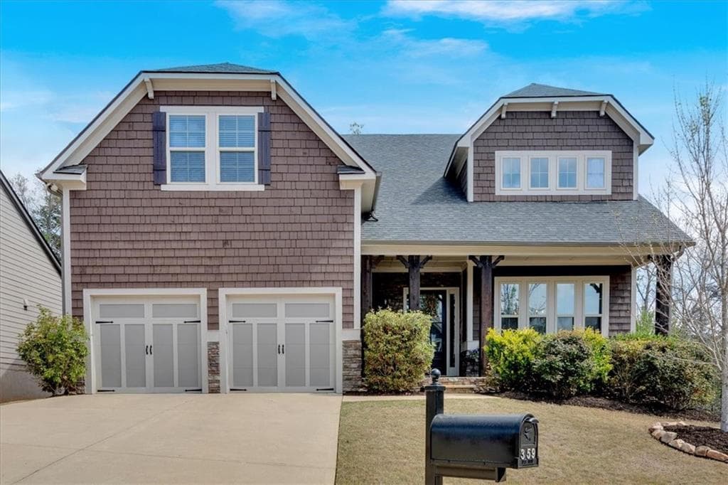 4 bedroom, 4 bathroom single family residence sold at 359 Woodridge Pass, Canton, GA 30114