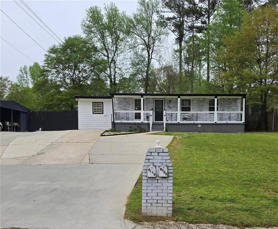 3 bedroom, 1 bathroom, 1,508 sq ft single family residence sold at 1506 Ravenel Road, Conley, GA 30288