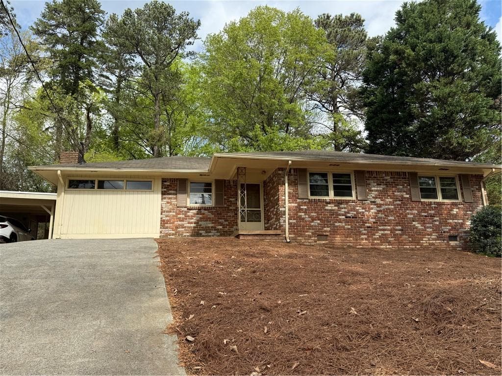 3 bedroom, 2 bathroom single family residence sold at 3712 Spring Hill Road, Smyrna, GA 30080