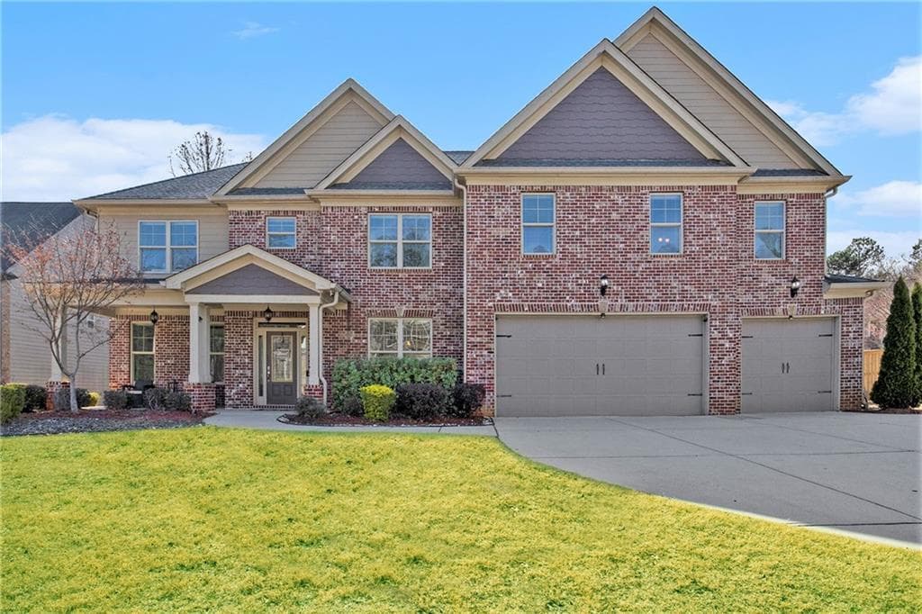 5 bedroom, 4 bathroom single family residence sold at 4922 Summer Wind Drive, Buford, GA 30519