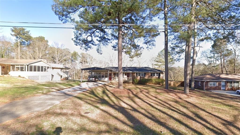 3 bedroom, 2 bathroom single family residence sold at 1687 Virginia Circle, Mableton, GA 30126