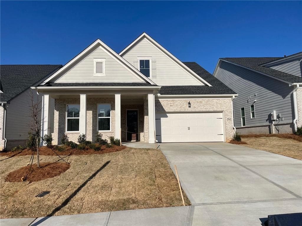 4 bedroom, 3 bathroom single family residence sold at 250 Mooney Road, Woodstock, GA 30188