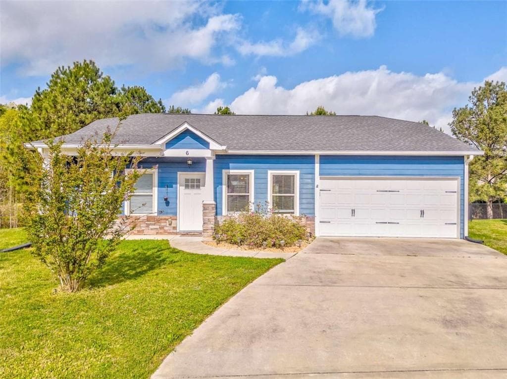 3 bedroom, 2 bathroom single family residence sold at 6 Birchwood Circle, Rome, GA 30165
