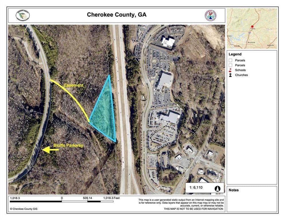 unimproved land for sale at - Bluffs Parkway, Canton, GA 30114 — photo 5