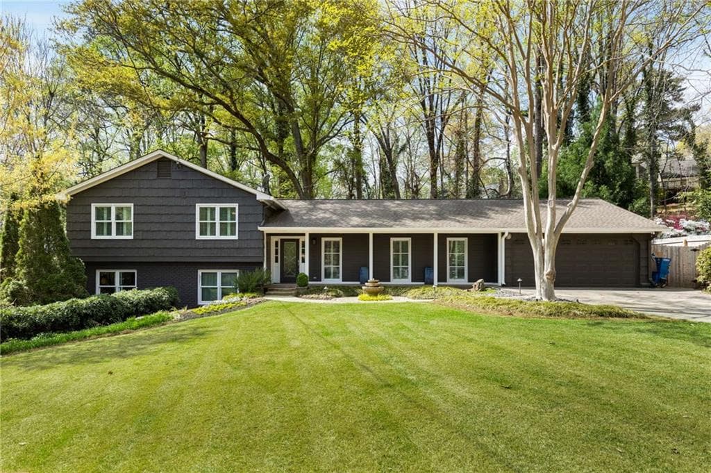 4 bedroom, 3 bathroom single family residence sold at 259 Dartmoor Circle, Atlanta, GA 30328