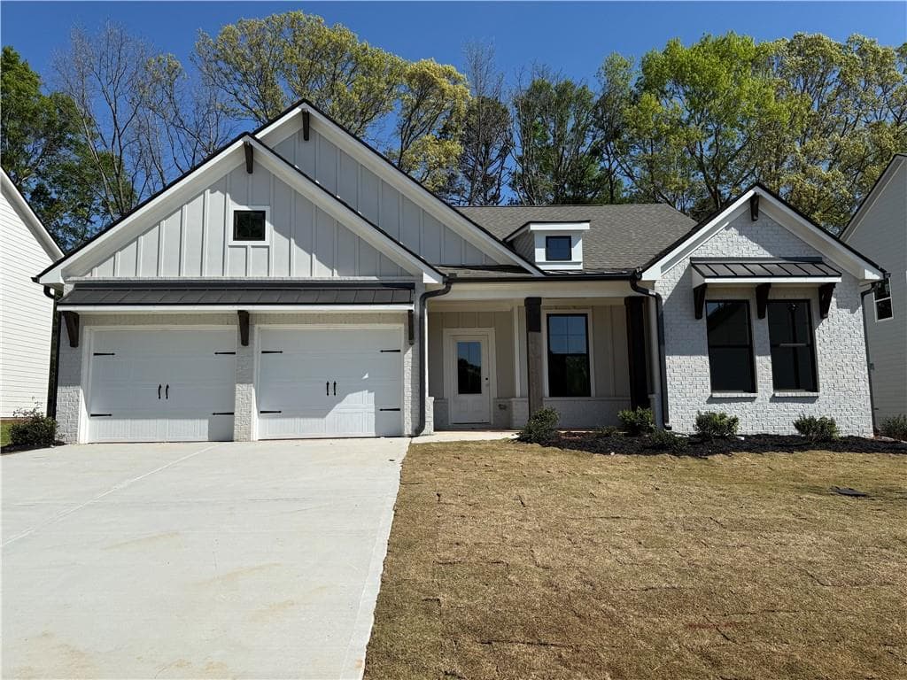 4 bedroom, 4 bathroom single family residence sold at 864 Winding Rose Drive, Hoschton, GA 30548