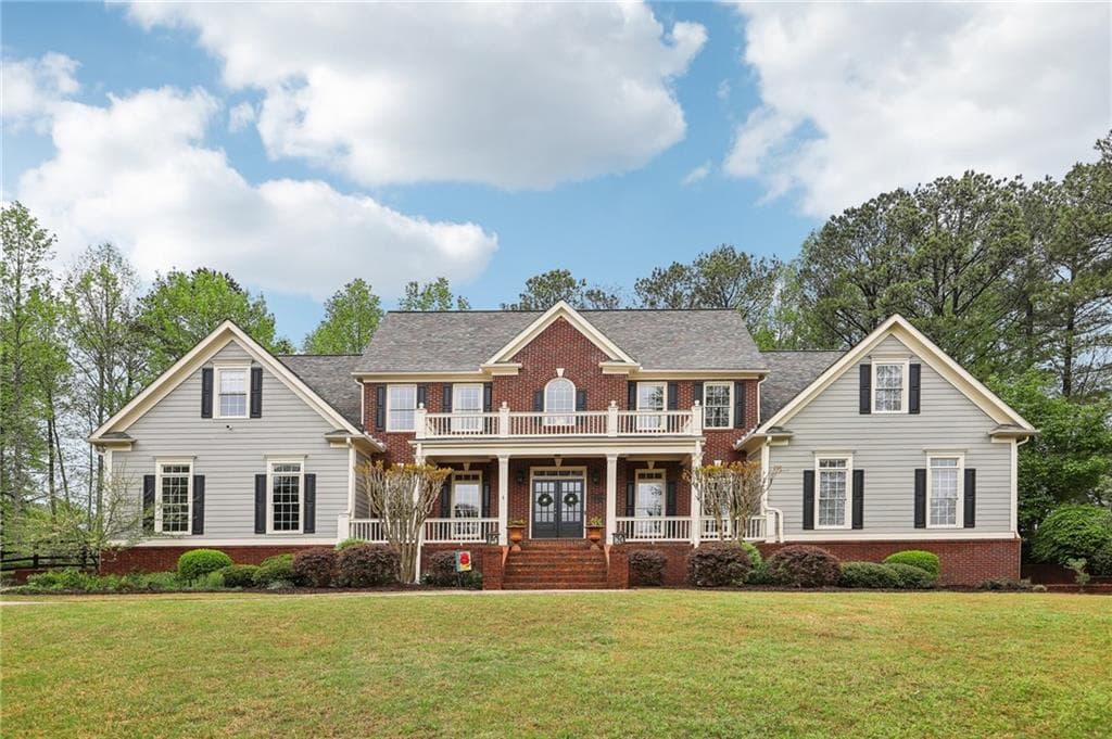 6 bedroom, 7 bathroom single family residence sold at 155 Jordan Ridge Court, Alpharetta, GA 30004