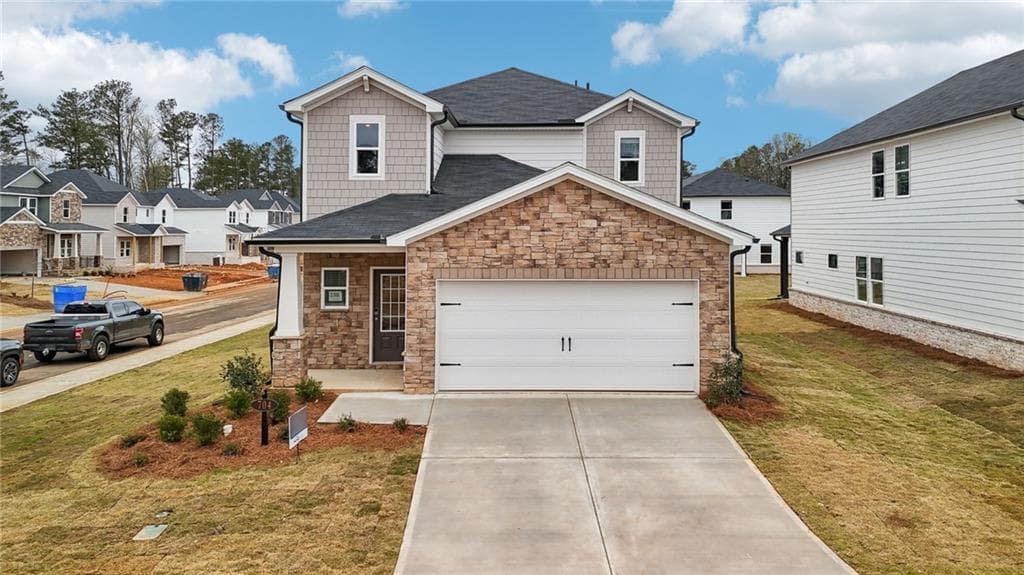 4 bedroom, 3 bathroom single family residence sold at 704 Lily Blossom Path, Lawrenceville, GA 30045