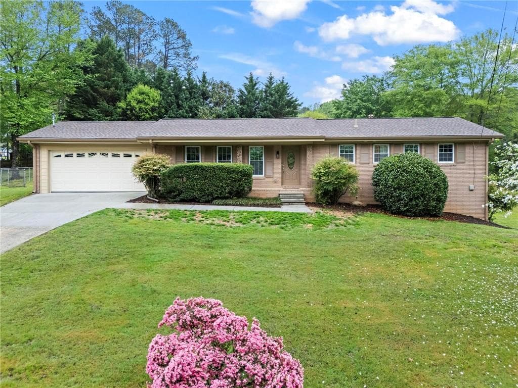 4 bedroom, 2 bathroom single family residence sold at 2310 Rubart Drive, Marietta, GA 30066