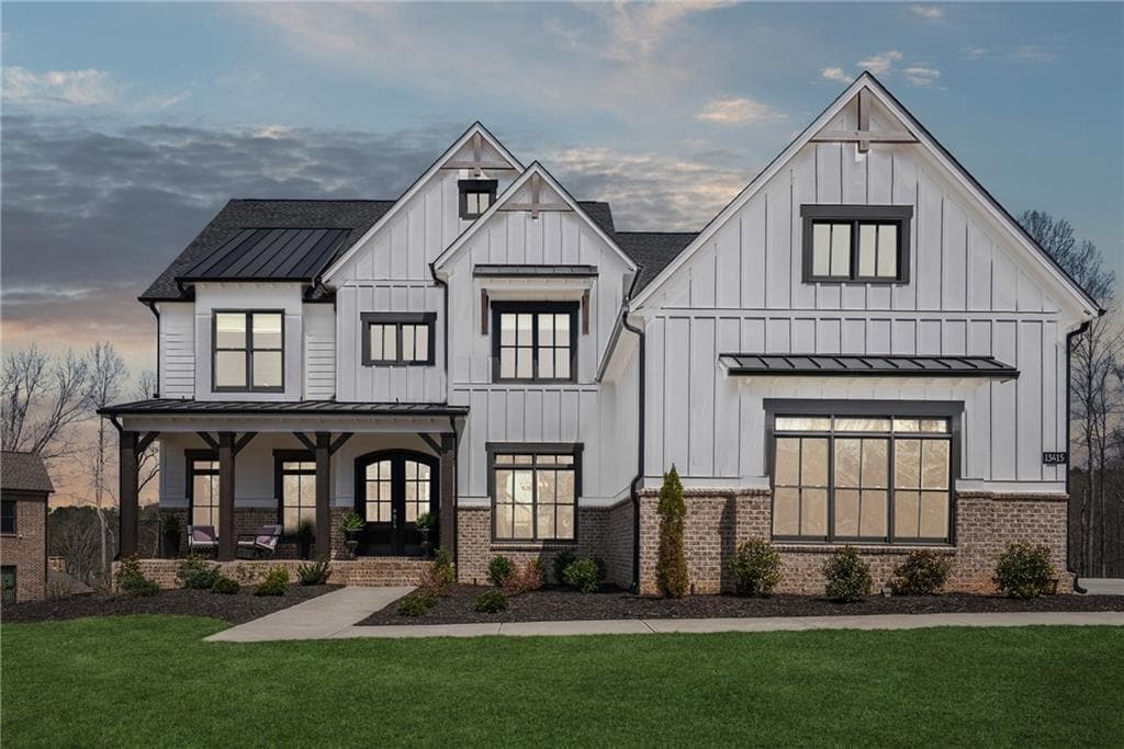 5 bedroom, 6 bathroom single family residence sold at 13415 Bishops Court, Roswell, GA 30075