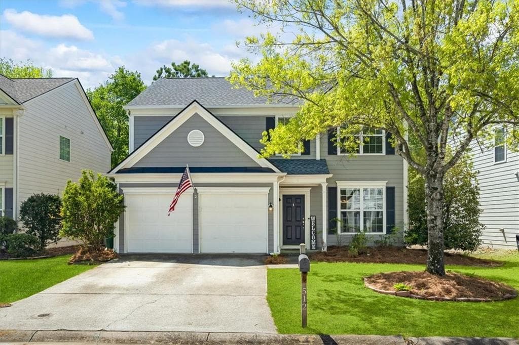 3 bedroom, 3 bathroom single family residence sold at 512 Watercress Drive, Woodstock, GA 30188