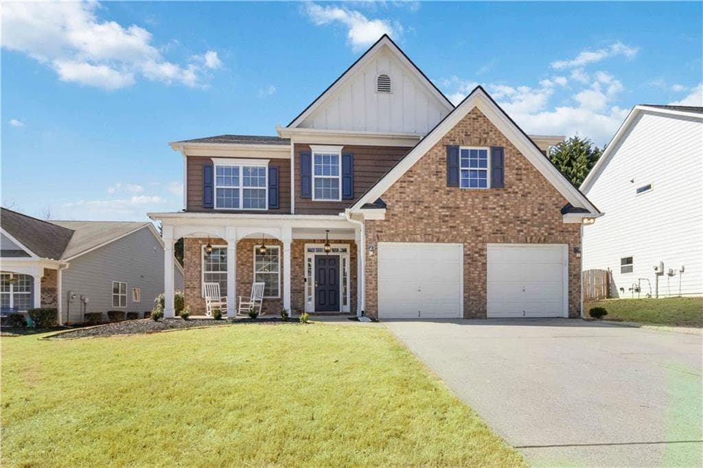 4 bedroom, 3 bathroom single family residence sold at 416 Pine Log Court, Canton, GA 30115