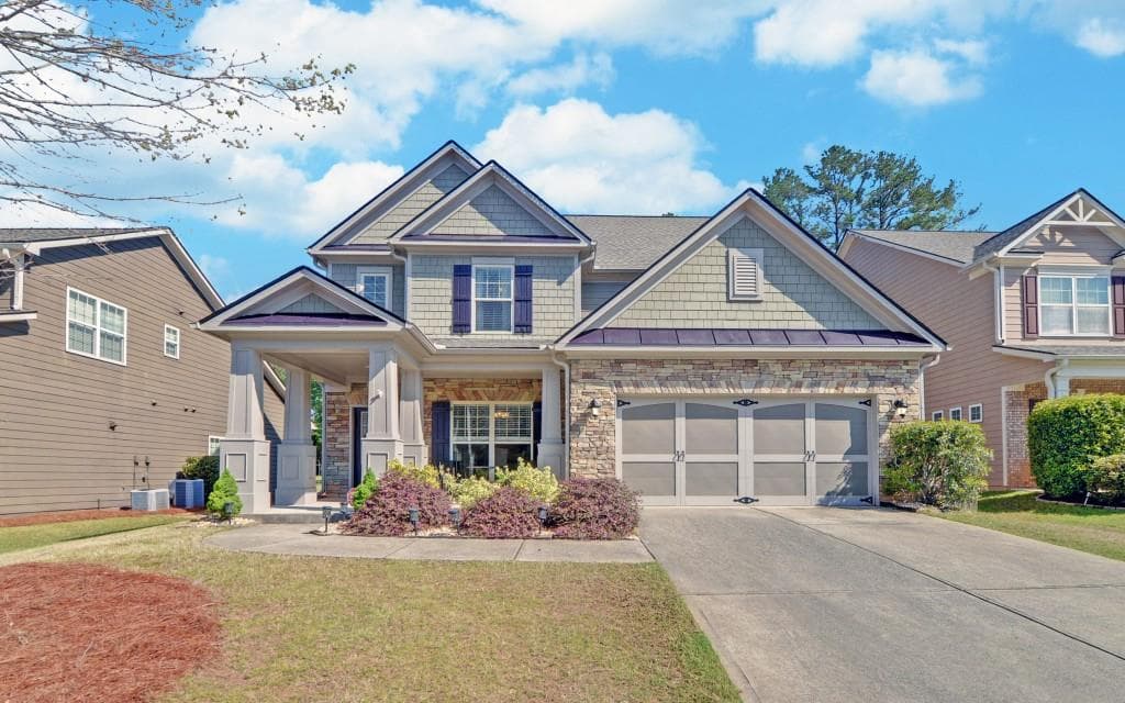 3 bedroom, 3 bathroom single family residence sold at 233 Anniversary Lane, Acworth, GA 30102