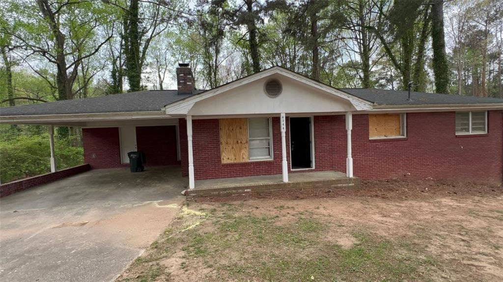 3 bedroom, 2 bathroom single family residence sold at 6344 FITZGERALD Lane, Austell, GA 30168