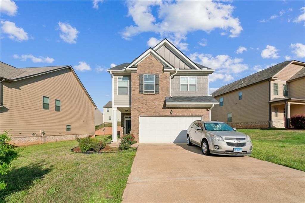 4 bedroom, 3 bathroom, 2,008 sq ft single family residence sold at 2142 Theberton Trail, Locust Grove, GA 30248