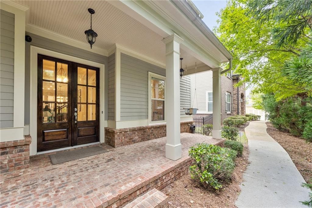 5 bedroom, 5 bathroom single family residence sold at 201 Saddle Road, Alpharetta, GA 30009