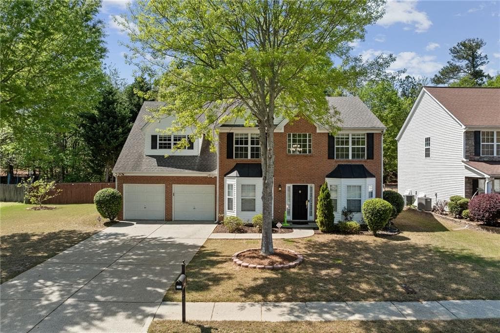 4 bedroom, 3 bathroom single family residence sold at 3452 Hard Creek Lane, Buford, GA 30519