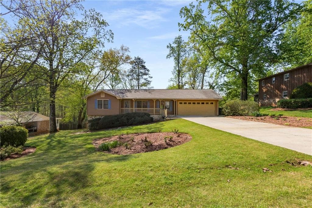 5 bedroom, 4 bathroom single family residence sold at 2691 Whippoorwill Circle, Duluth, GA 30097
