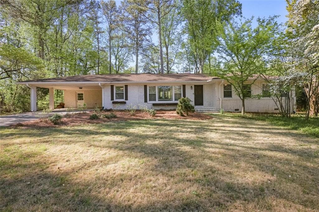 3 bedroom, 2 bathroom single family residence sold at 1384 Windburn Drive, Marietta, GA 30066