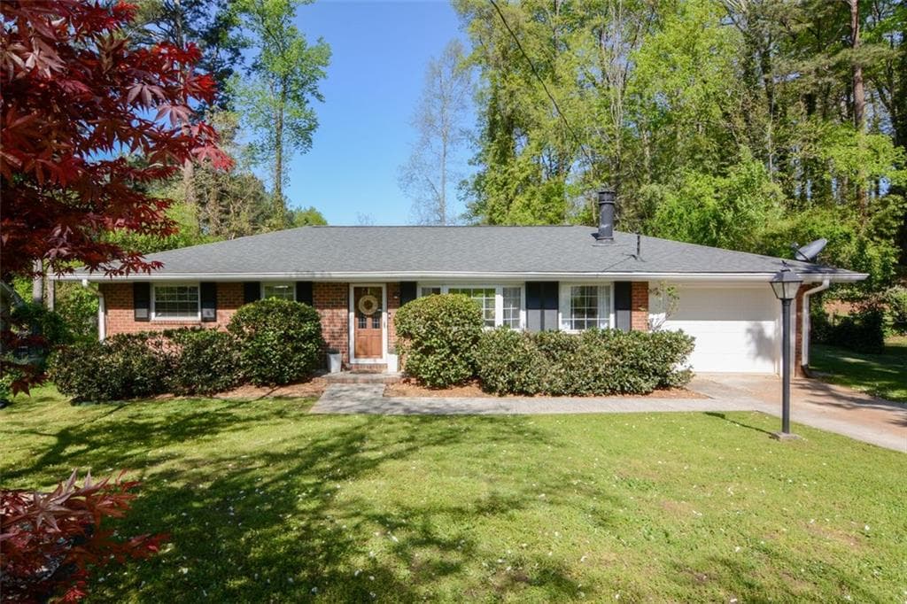 3 bedroom, 2 bathroom single family residence sold at 1551 Moncrief Circle, Decatur, GA 30033