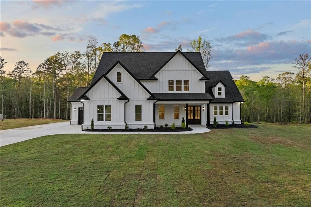 5 bedroom, 4 bathroom single family residence sold at 2100 Dry Pond Road, Monroe, GA 30656