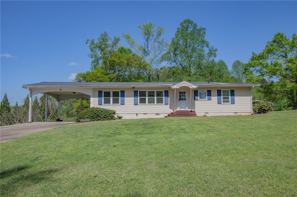 3 bedroom, 2 bathroom single family residence sold at 30 Sharp Drive, Carrollton, GA 30117