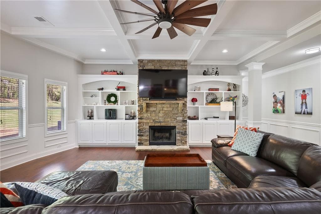 6 bedroom, 5 bathroom, 6,317 sq ft single family residence sold at 1622 Bunting Forest Court, Marietta, GA 30064 — photo 1 of 1