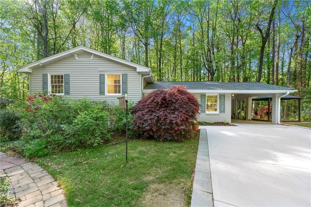 4 bedroom, 2 bathroom single family residence sold at 3300 Old Mill Court, Decatur, GA 30033