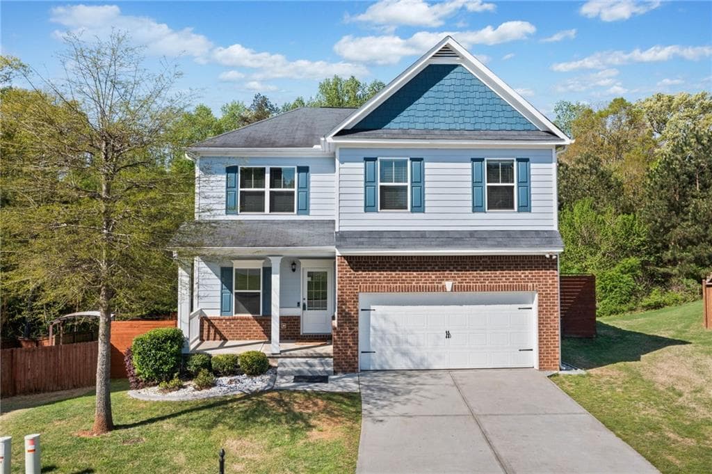 4 bedroom, 4 bathroom single family residence sold at 327 Morning Frost, Canton, GA 30114