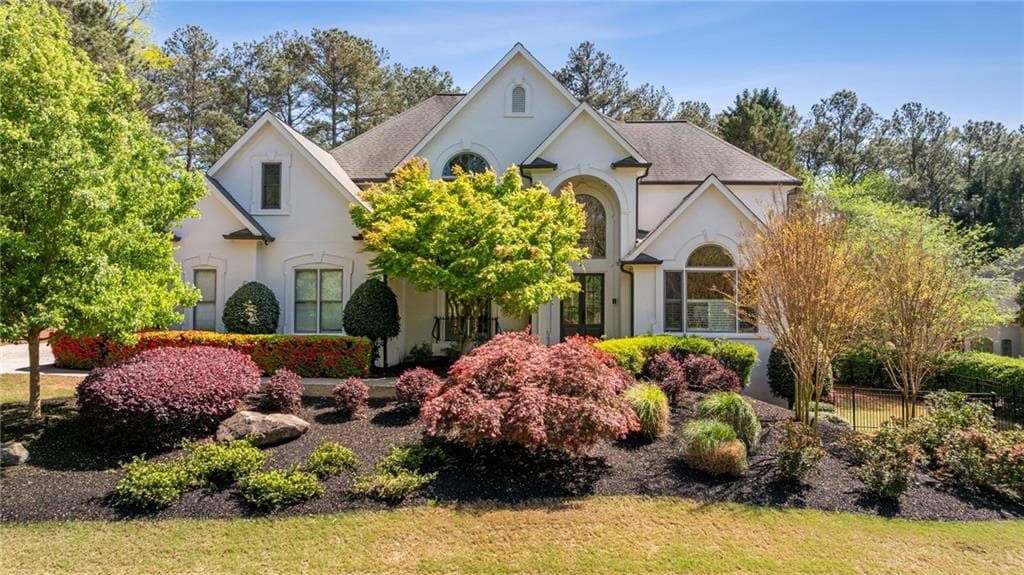 6 bedroom, 8 bathroom single family residence sold at 1010 Lake Shore Overlook, Alpharetta, GA 30005