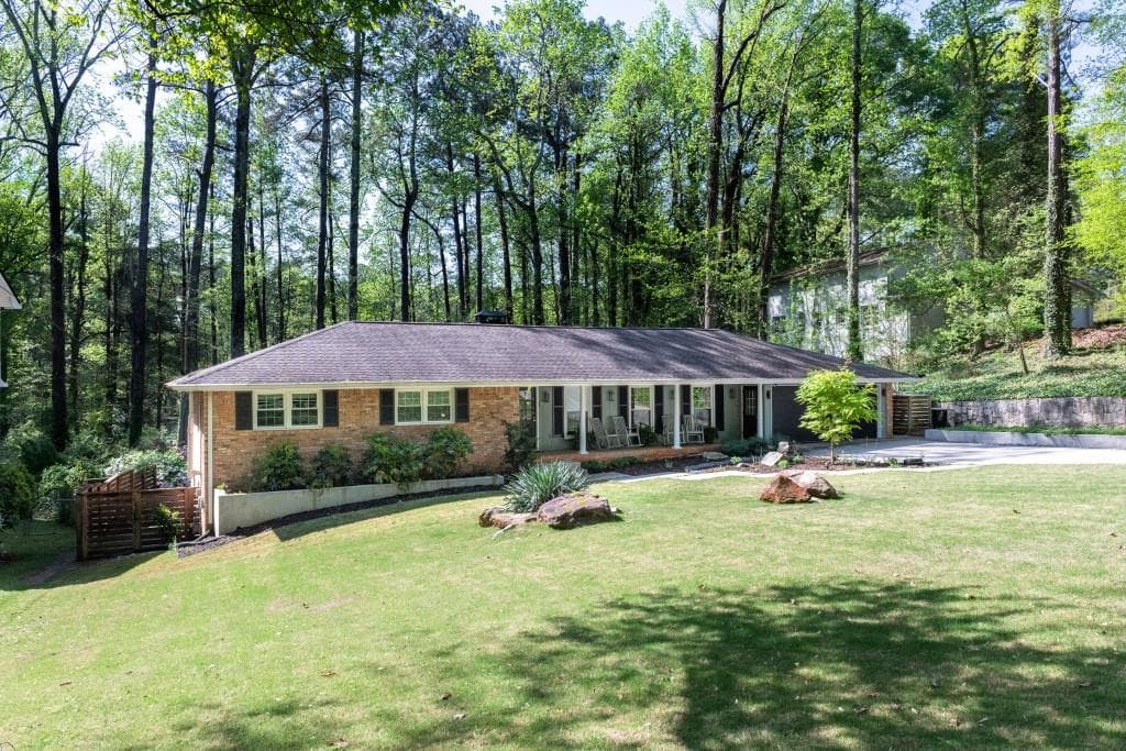4 bedroom, 3 bathroom single family residence sold at 4323 E Durham Circle, Stone Mountain, GA 30083