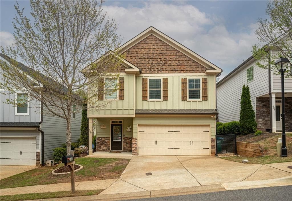 4 bedroom, 3 bathroom single family residence sold at 540 Broughton Drive, Canton, GA 30114