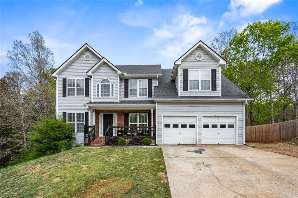 7 bedroom, 4 bathroom single family residence sold at 2077 ALCOVY TRACE Way, Lawrenceville, GA 30045