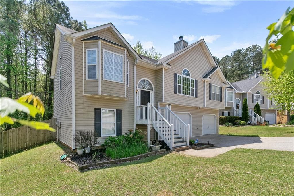 4 bedroom, 3 bathroom single family residence sold at 6983 Pine Shadow Way, Winston, GA 30187