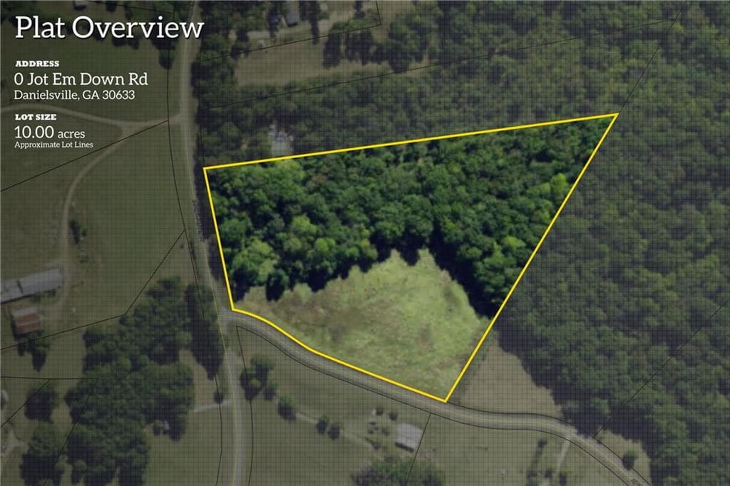single family residence sold at 0 Jot Em Down Road, Danielsville, GA 30633