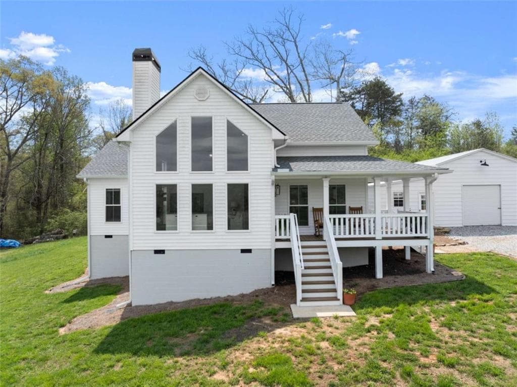 4 bedroom, 4 bathroom single family residence sold at 2233 Old Hwy 75S, Cleveland, GA 30528