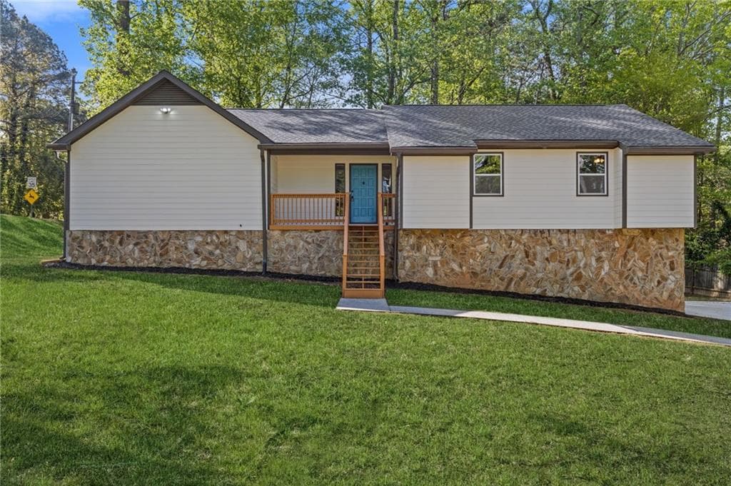 4 bedroom, 4 bathroom single family residence sold at 4718 Lou Ivy Road, Peachtree Corners, GA 30096