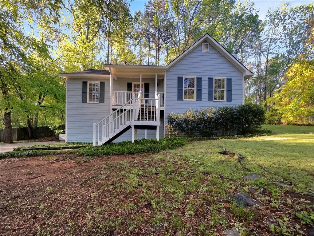 3 bedroom, 2 bathroom single family residence sold at 5394 Muirwood Place, Powder Springs, GA 30127