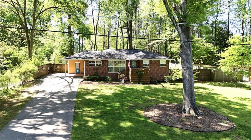 3 bedroom, 2 bathroom single family residence sold at 4257 Webb Road, Tucker, GA 30084