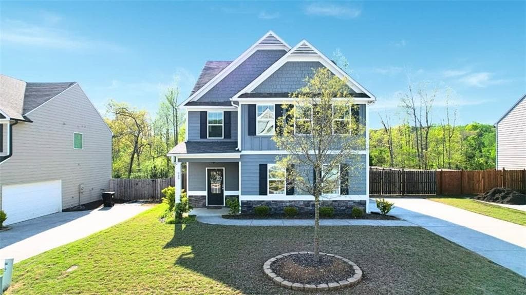 4 bedroom, 3 bathroom single family residence sold at 269 Shoals Bridge Road, Acworth, GA 30102