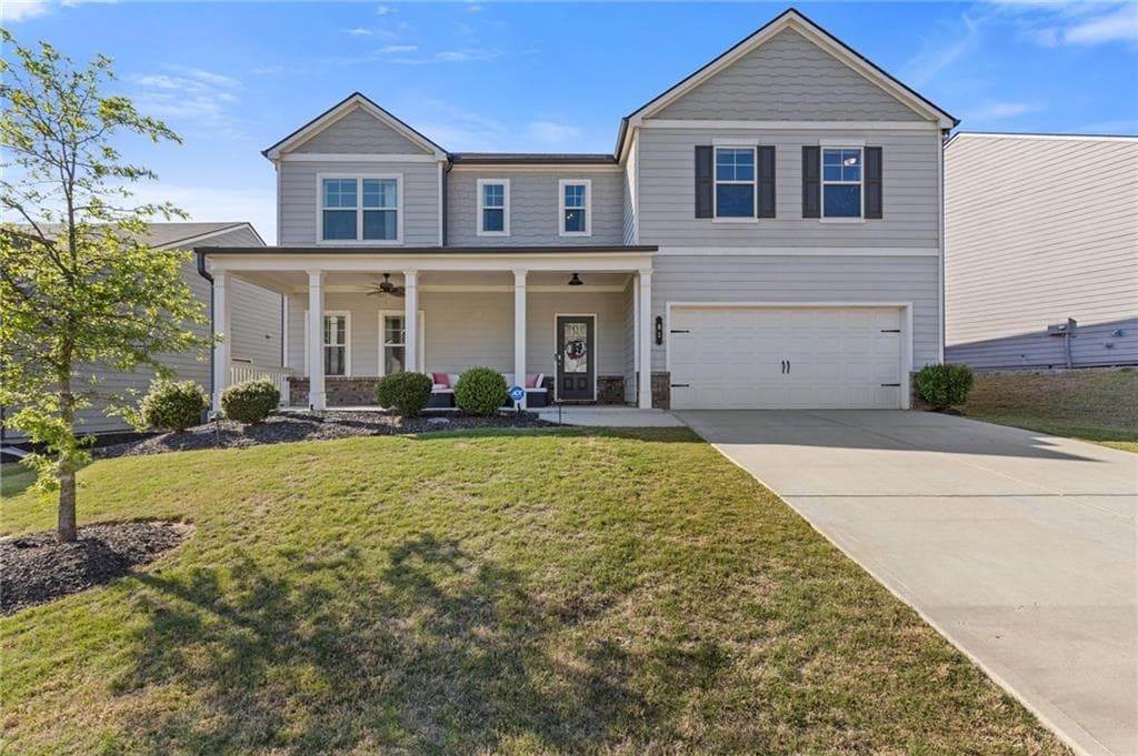 4 bedroom, 3 bathroom single family residence sold at 81 Creekside Bluff Way, Auburn, GA 30011
