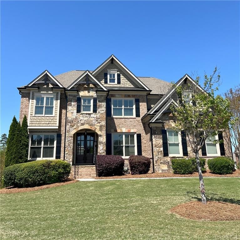 5 bedroom, 4 bathroom single family residence sold at 2671 Moon Chase Lane, Buford, GA 30519
