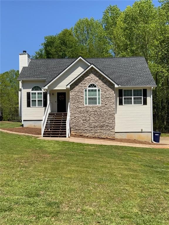 3 bedroom, 2 bathroom single family residence sold at 305 Pleasant Forest Drive, Temple, GA 30179