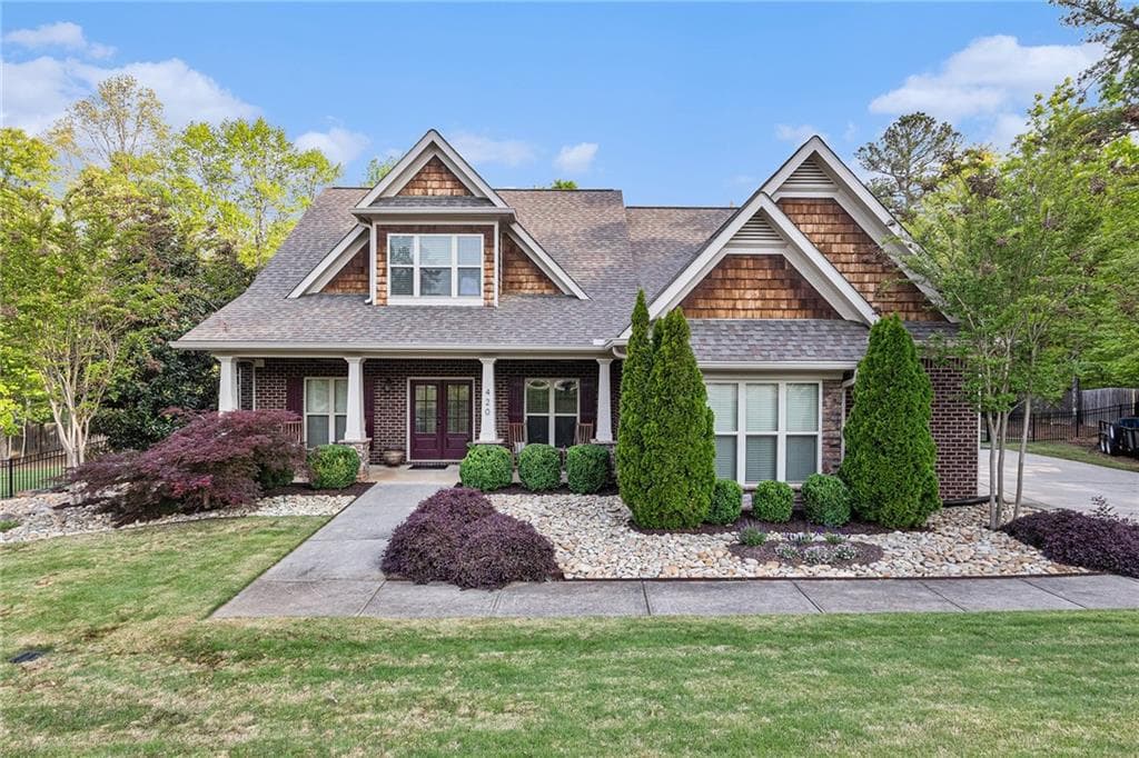 4 bedroom, 4 bathroom single family residence sold at 420 Dogwood Lane, Jefferson, GA 30549